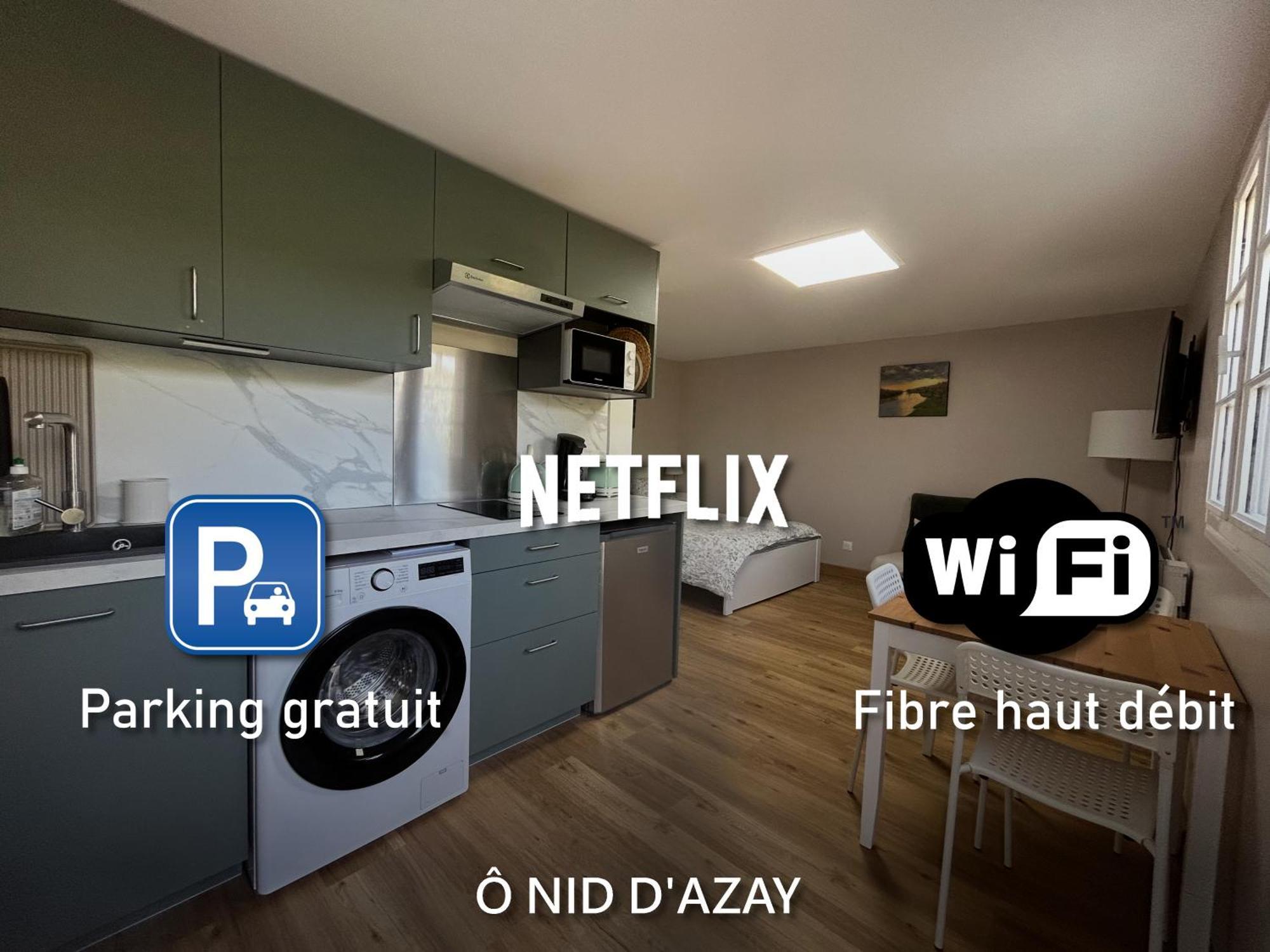 Apartamento O Nid D'Azay Exterior foto